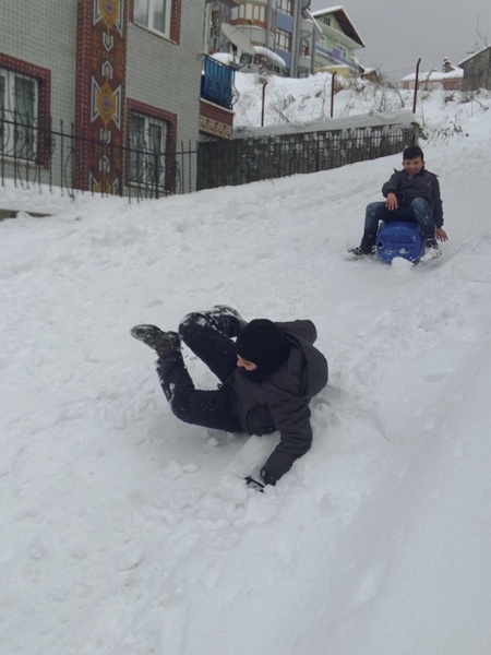 Kar tatili öğrencilere yaradı (1)