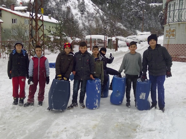 Kar tatili öğrencilere yaradı (2)