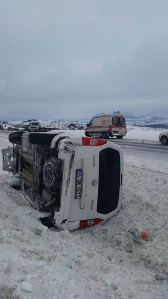 3 Gerede’de sıkışmalı kaza (2)