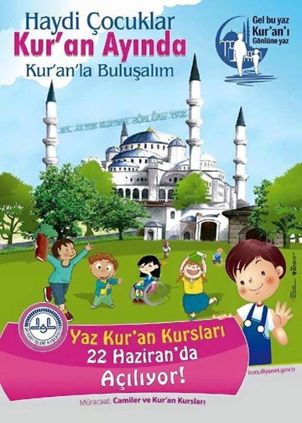 Yaz Kur'an kursları açılıyor (2)