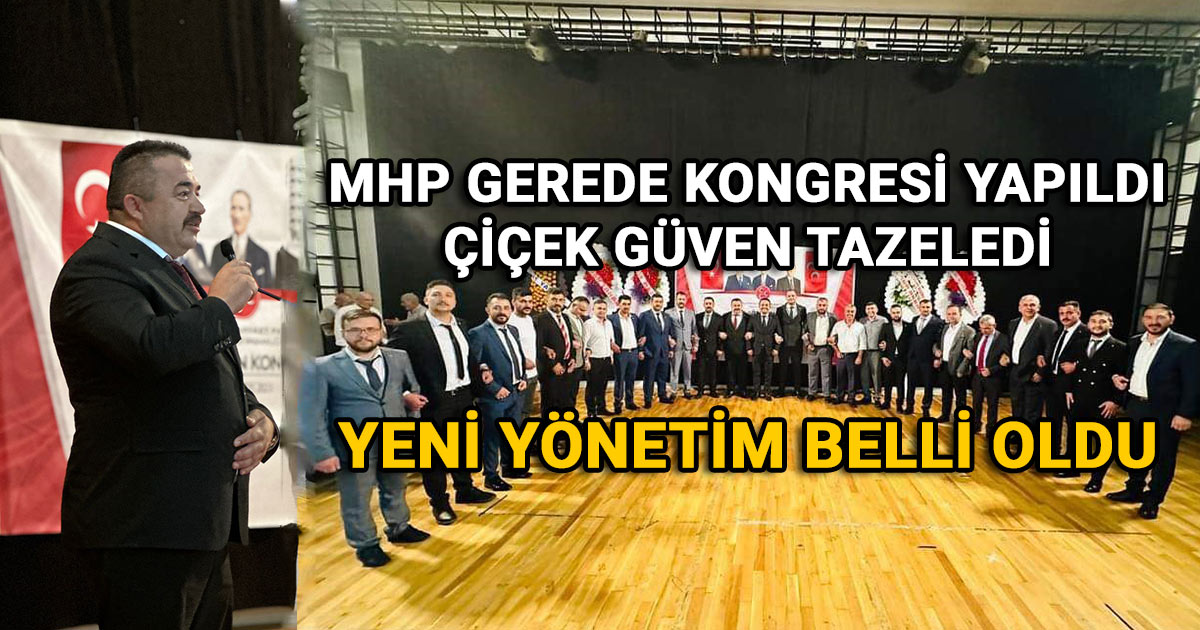 MHP Gerede ilce Kongresi 2023 01