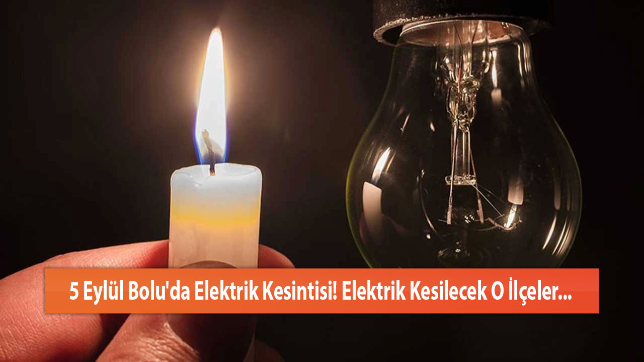 Bolu Elektrik Kesintisi