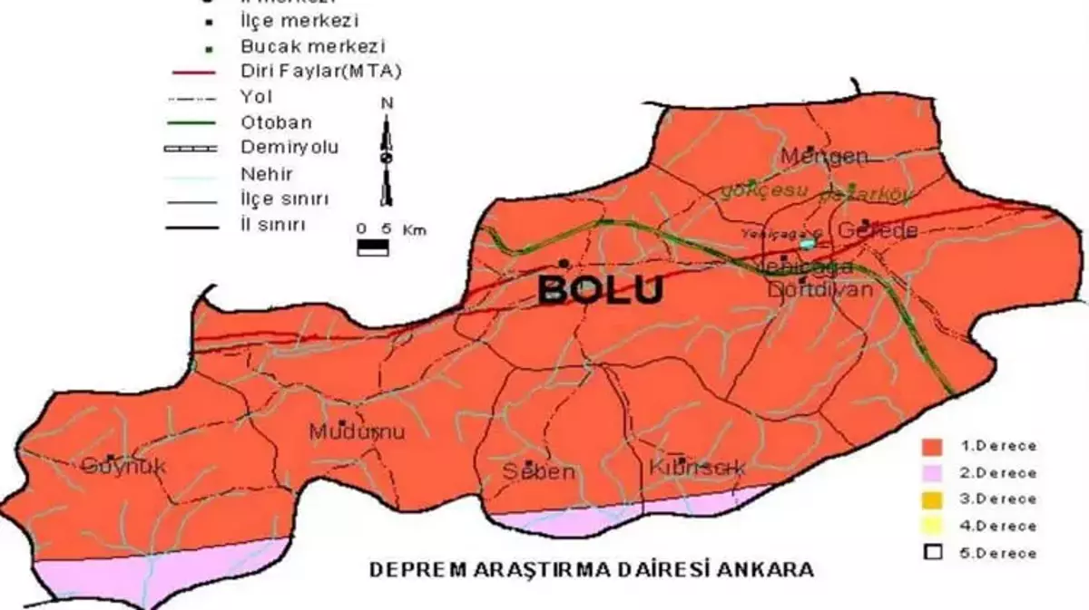 Bolu deprem