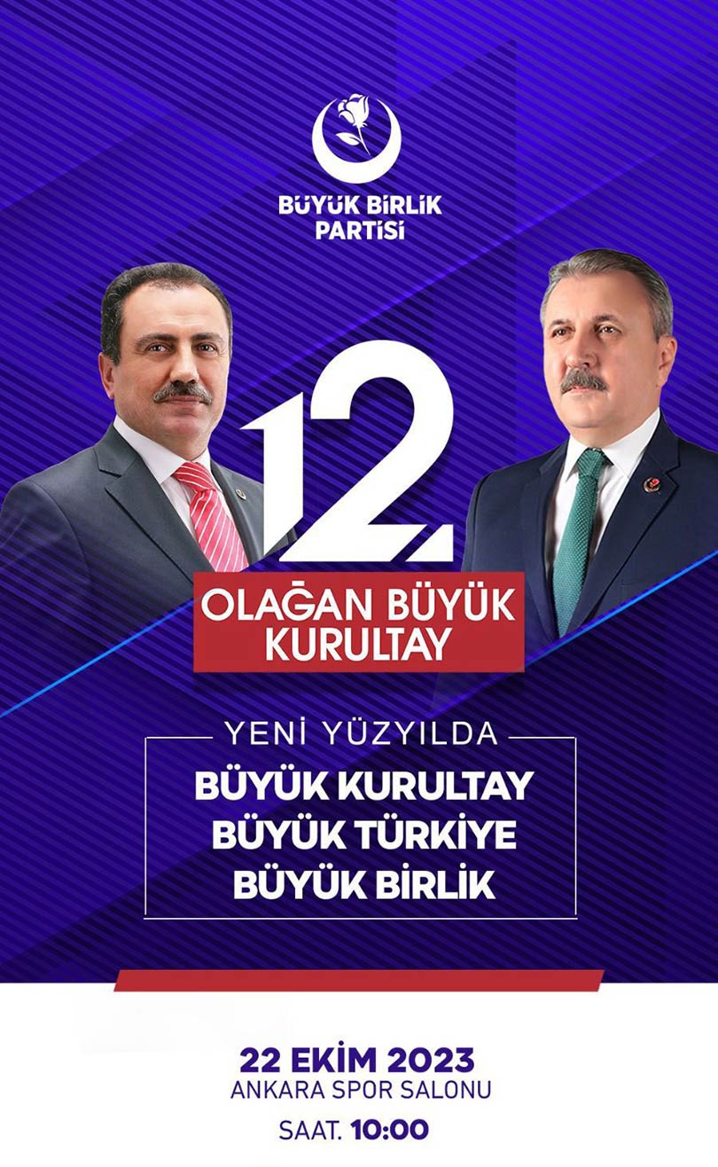 Büyük Birlik Partisi 12. Olağan Büyük Kurultayı