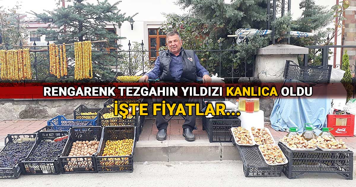 Renkgarenk tezgahin yildizi kanlica mantari oldu