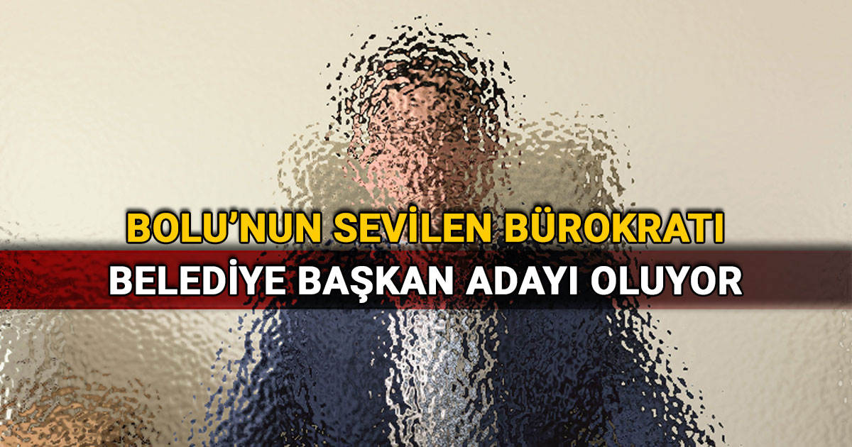 Bolu nun sevilen burokrati belediye baskan adayi oluyor Muhammed Emin Demirkol AK Parti