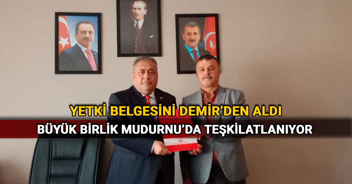 Büyük Birlik Partisi Mudurnu'da teşkilatlanıyor - Ümit Demir - Erol Karaca - BBP