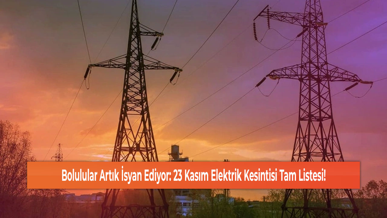 elektrik kesintisi