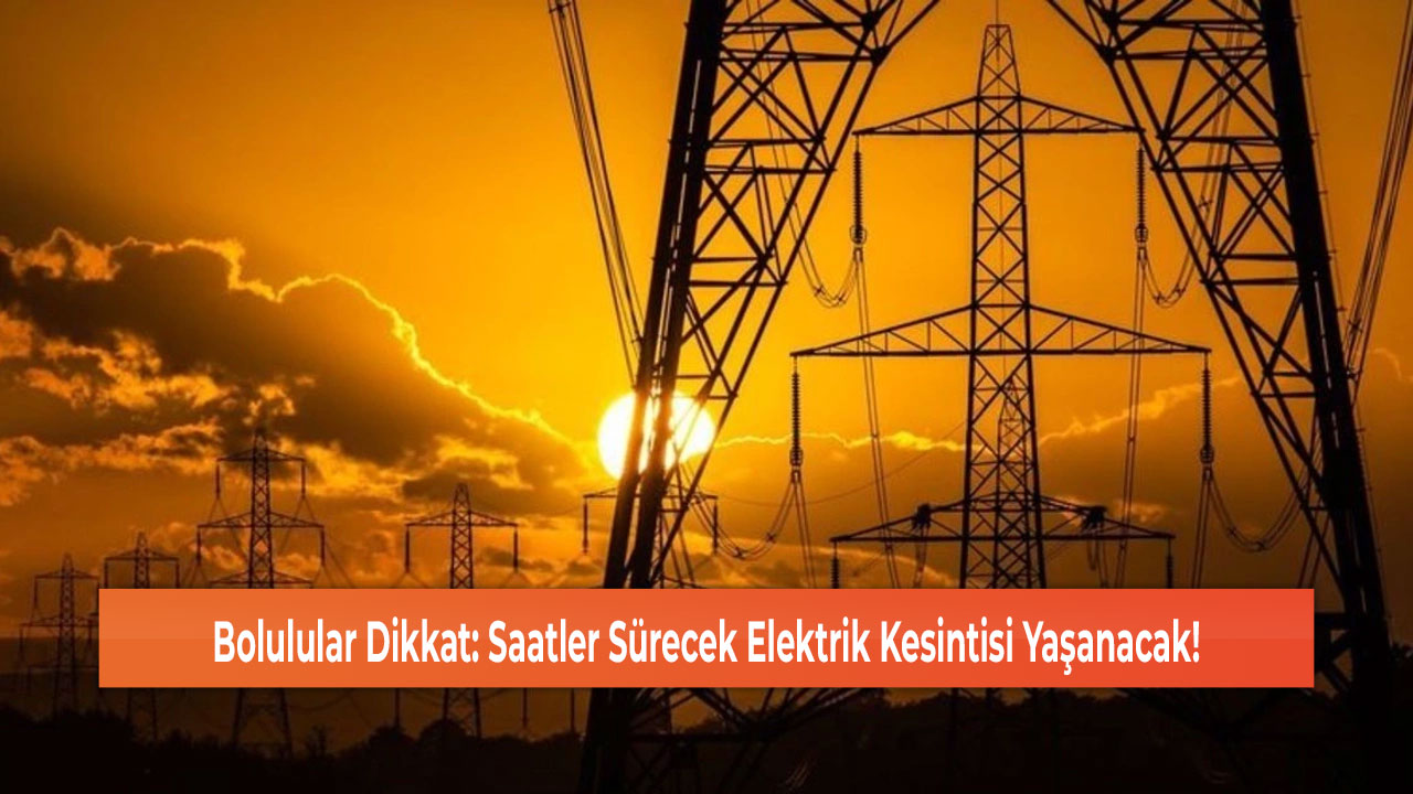 Bolu elektrik kesintisi