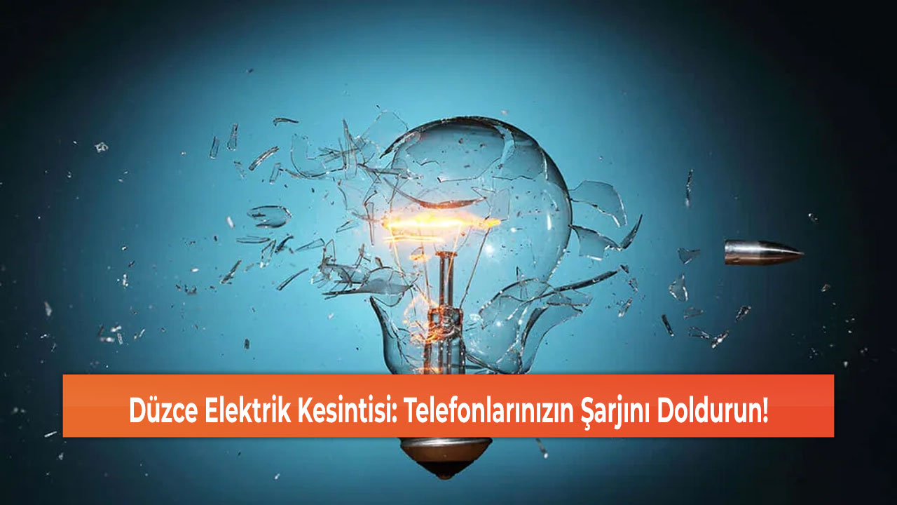 Düzce elektrik kesintisi