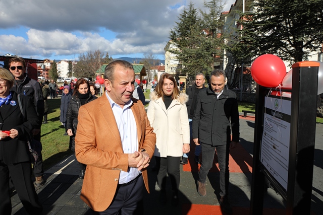 Tanju Özcan Park Açılışı 1