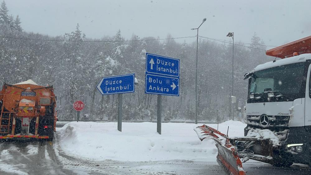 Bolu Dağı Kar Yağışı