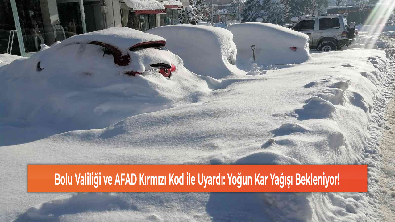 Bolu kar yağışı