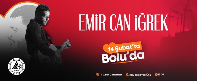 Bolu Belediyesi Emir Can Igrek Konseri