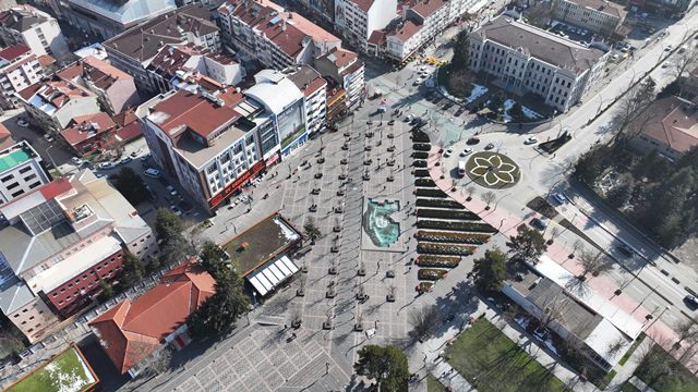 Bolu Meydan Havadan Izzet Baysal Caddesi 2