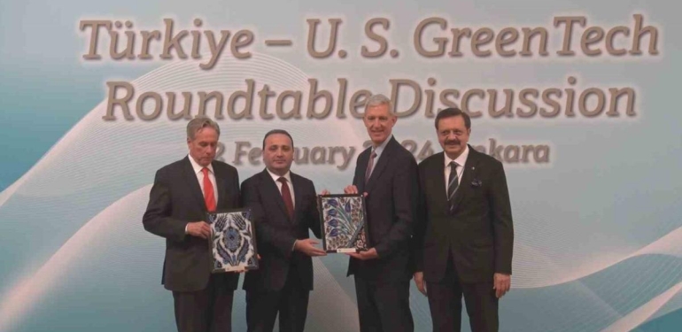 Türkiye ve ABD Heyetleri TOBB’da Buluştu: Gündem Yeşil Teknoloji Oldu