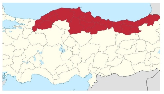 Batı Karadeniz Haritası Bolu Deprem Meteoroloji Hava Durumu İller Nüfus Şehir
