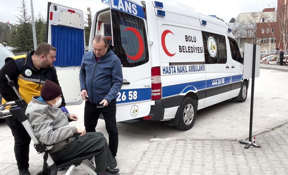 Bolu Belediyesi Hasta Nakil Aracı Ambulans