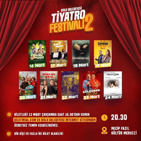 Bolu Belediyesi Tiyatro Festivali