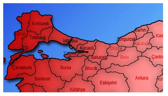 Bolu İstanbul Ankara Batı Karadeniz Marmara Deprem Hava Durumu Fay Hattı