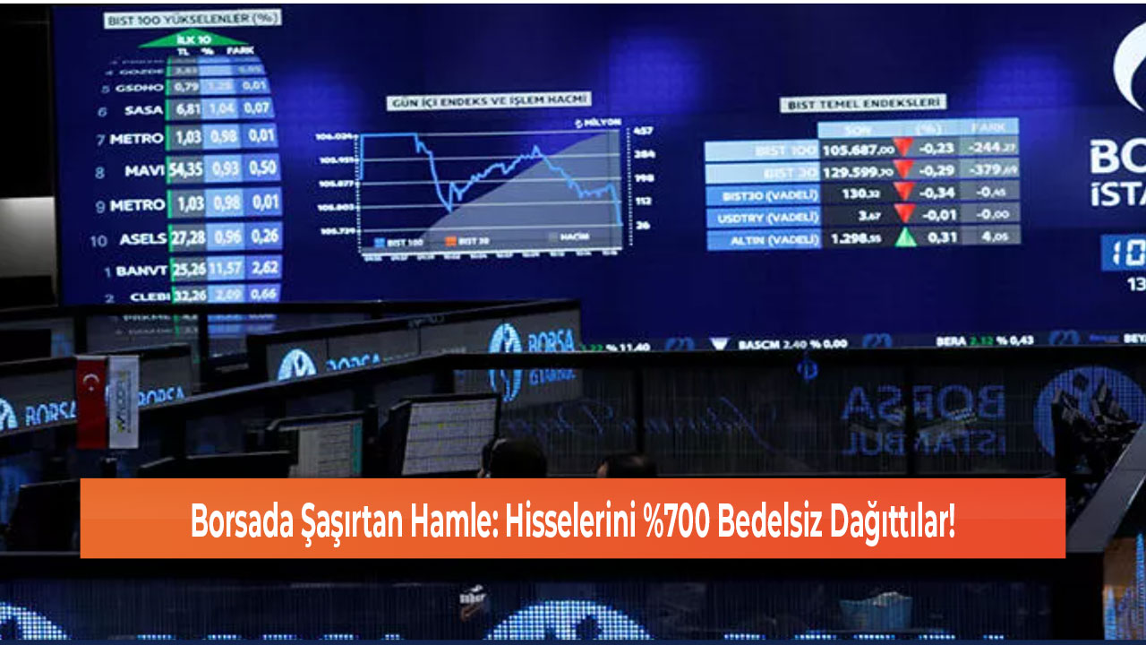 Borsada Şaşırtan Hamle Hisselerini 0 Bedelsiz Dağıttılar