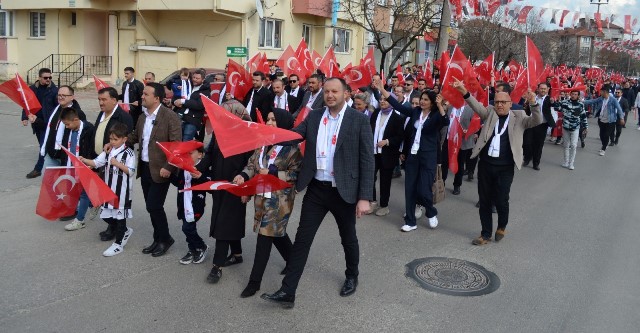 MHP Yürüyüş Gerçekleştirdi