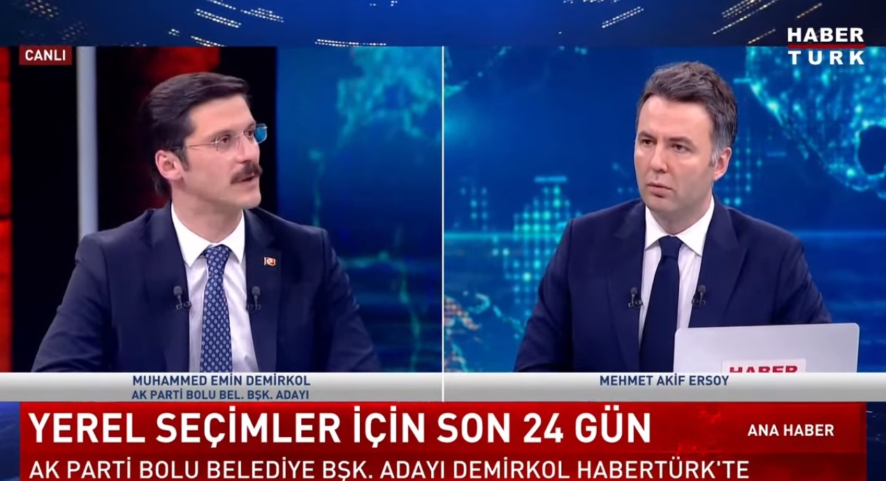 Muhammed Emin Demirkol Habertürk Canlı Yayını