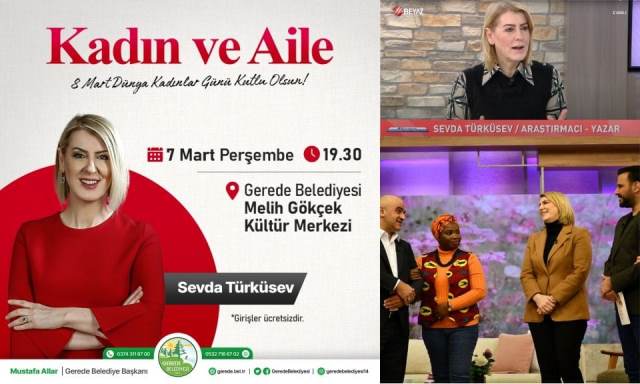 Sevda Turkusev Geredeye Geliyor