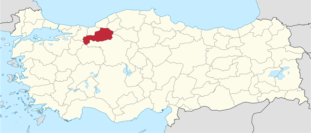 Türkiye Bolu Haritası