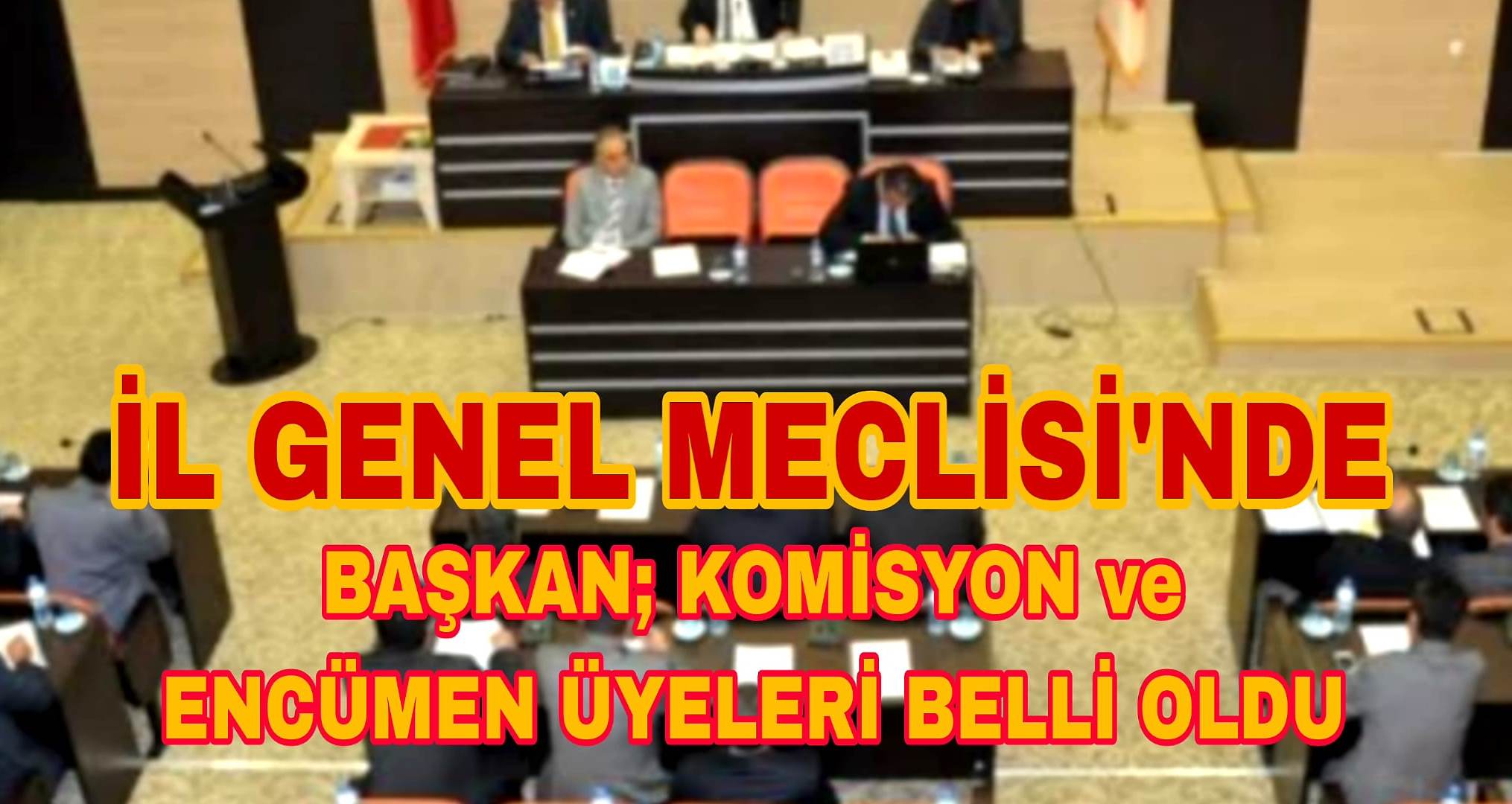 Bolu İGM Yeni Dönem Başkan Encümen Komisyon