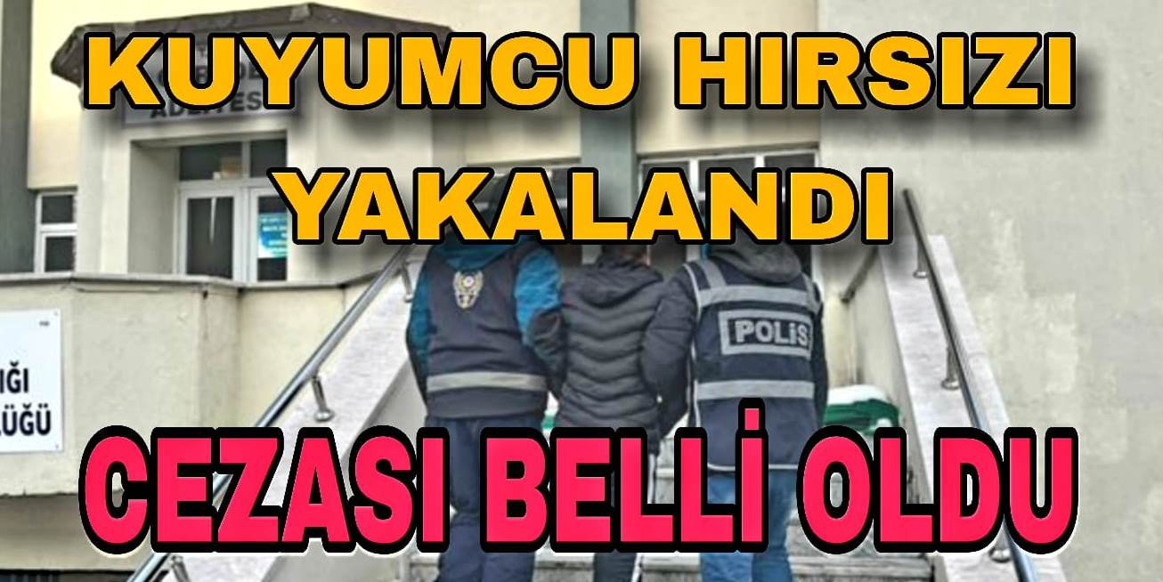 Gerede Kuyumcu Hırsızı Yakalandı Cezası Belli Oldu