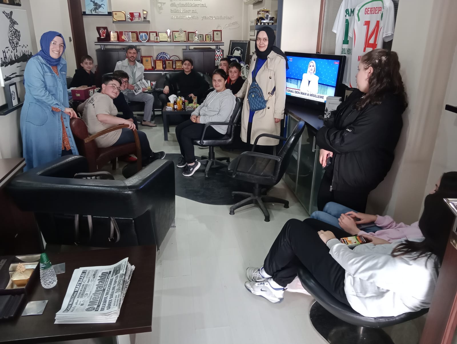 Gerede'de Öğrencilere Gazetecilik Tanıtıldı