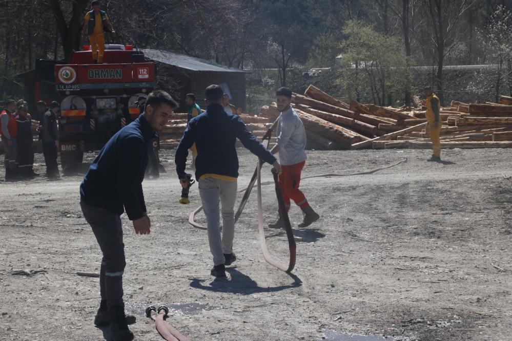 Göynük Bolu Orman Yangını Tatbikatı