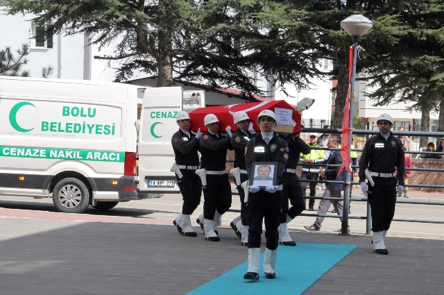 Vefat Eden Polis Memuru İsmail Elmas'ın Cenazesi