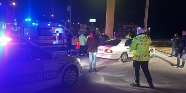 Bolu'da akaryakıt istasyonundan dövizle ödeme yaptıktan sonra kaçan şüpheli kovalamacayla yakalandı