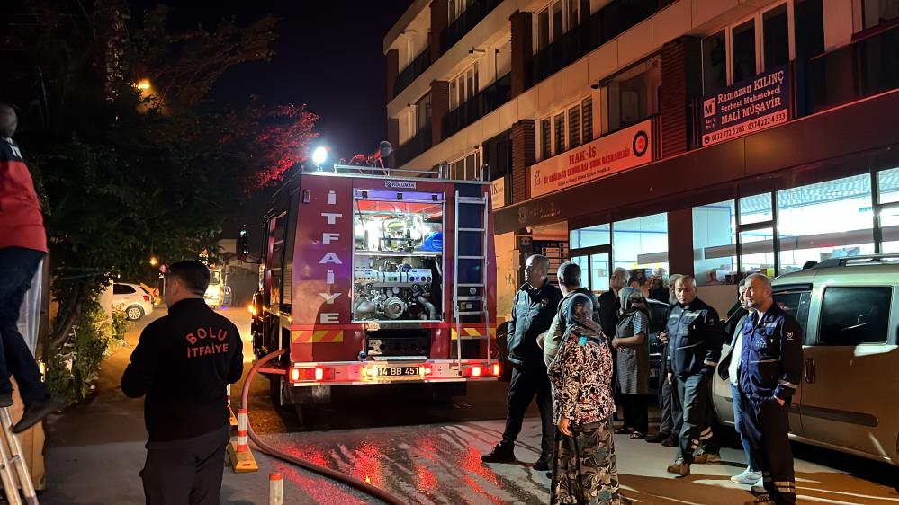 Bolu'da Erken Müdahale Faciayı Önledi