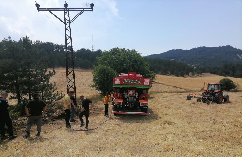 Bolu'da Akıl Almaz Yangın