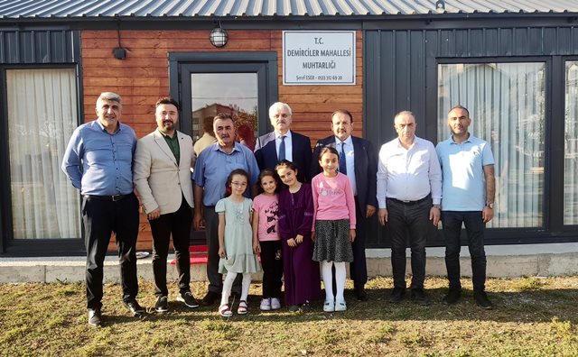 Bolu Valisi, Demirciler Mahallesi Muhtarlığını Ziyaret Etti 1