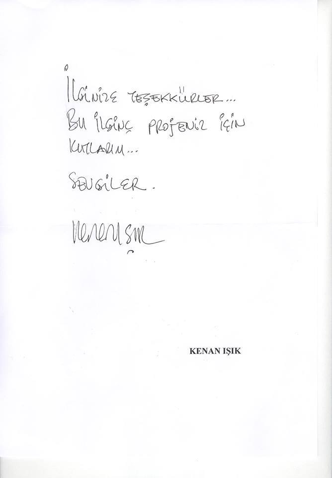 Kenan Isikin Yazisi