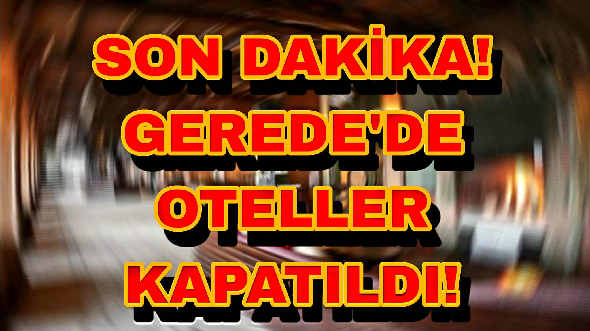 Gerede'de Oteller Kapatıldı