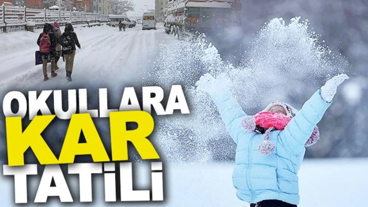 okullara kar tatili 1