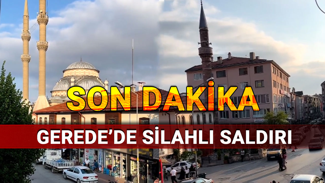 Gerede'de silahlı saldırı