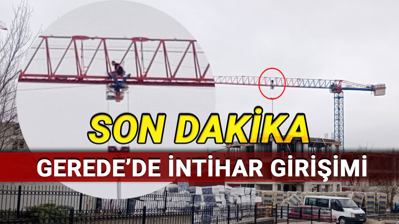 bolu gerede'de intihar girşimi 2025