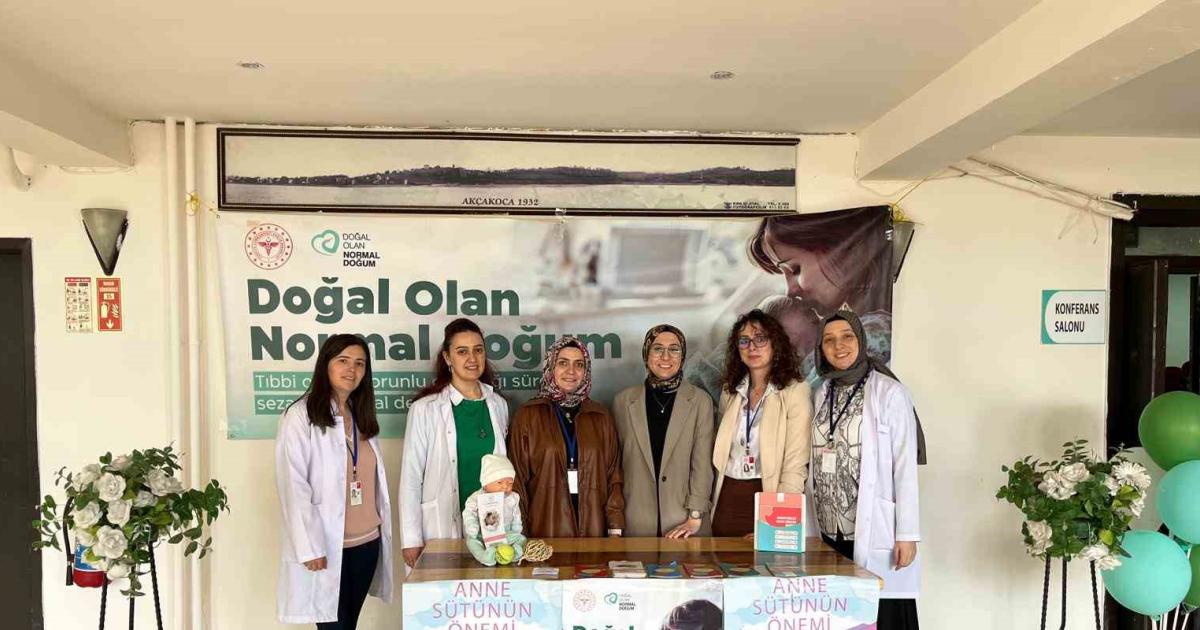 duzce akcakocada normal dogum farkindalik standi acildi h8xn7mzR.jpg