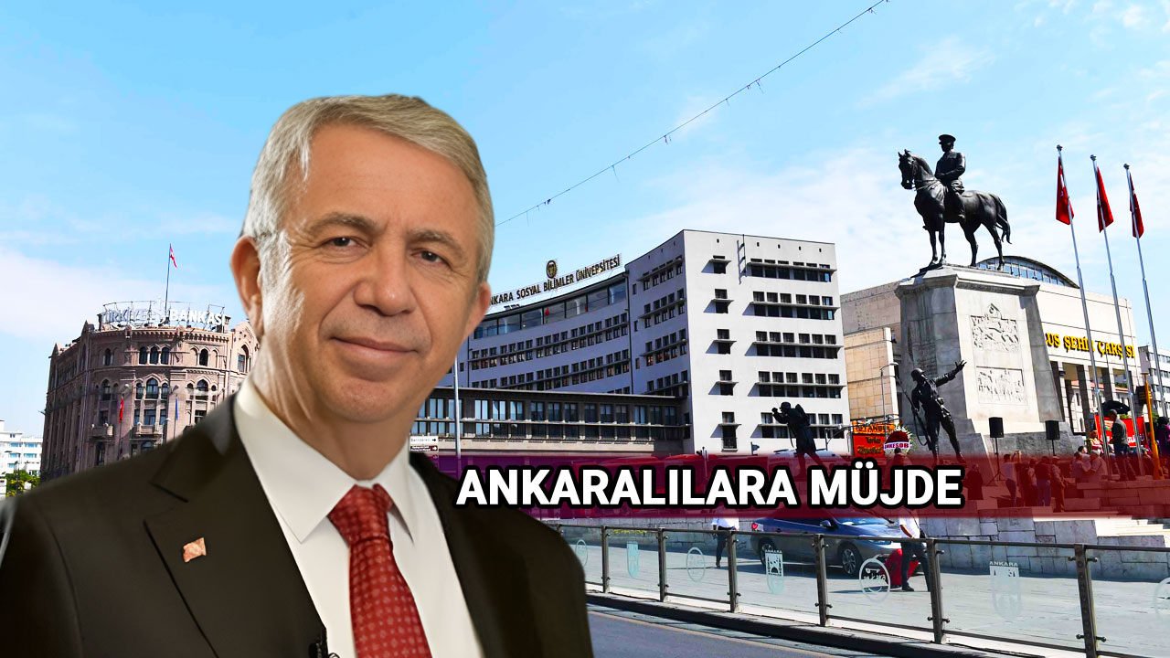 Ankaralılara Yeni Müjde, Mansur Yavaş Duyurdu