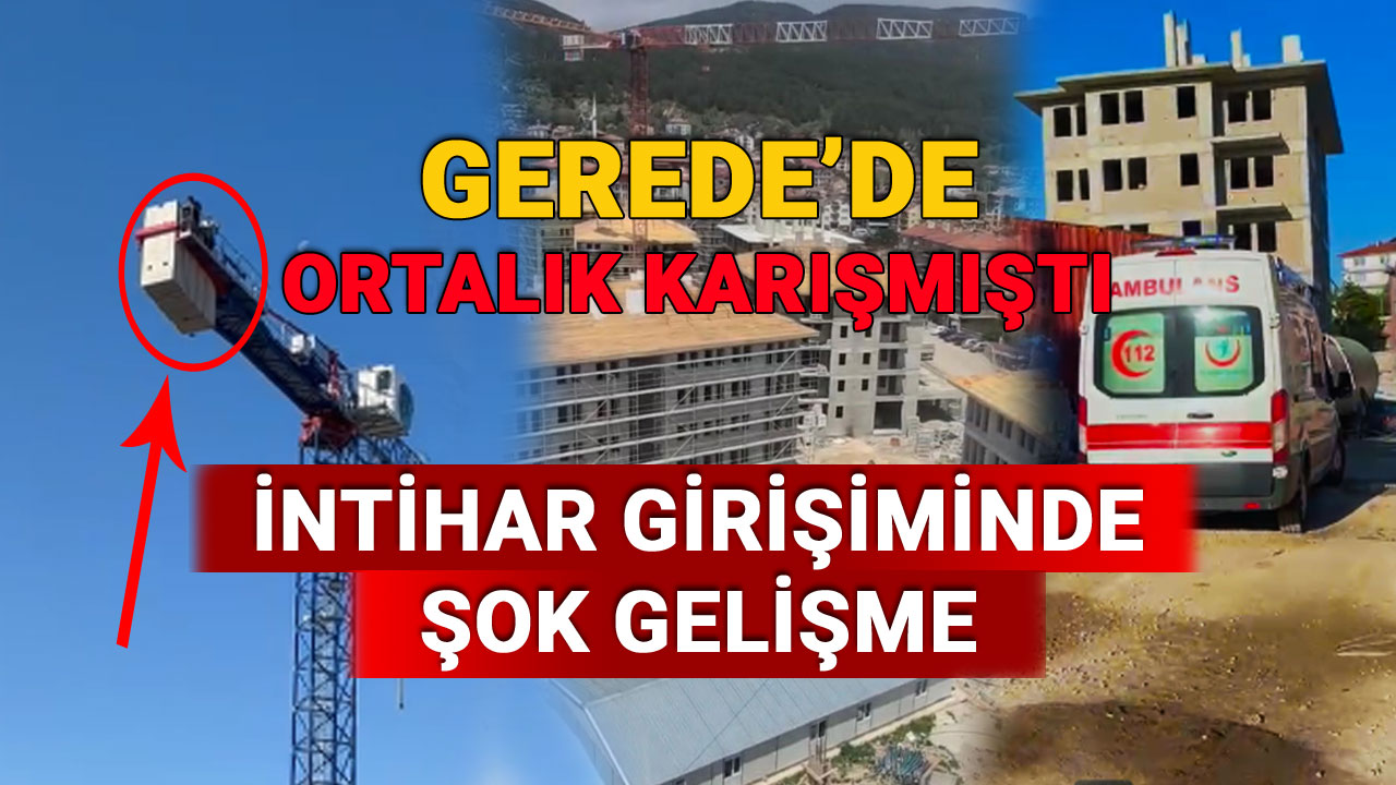 Bolu Gerede'de ortalık karışmıştı, kentsel dönüşüm, eylem