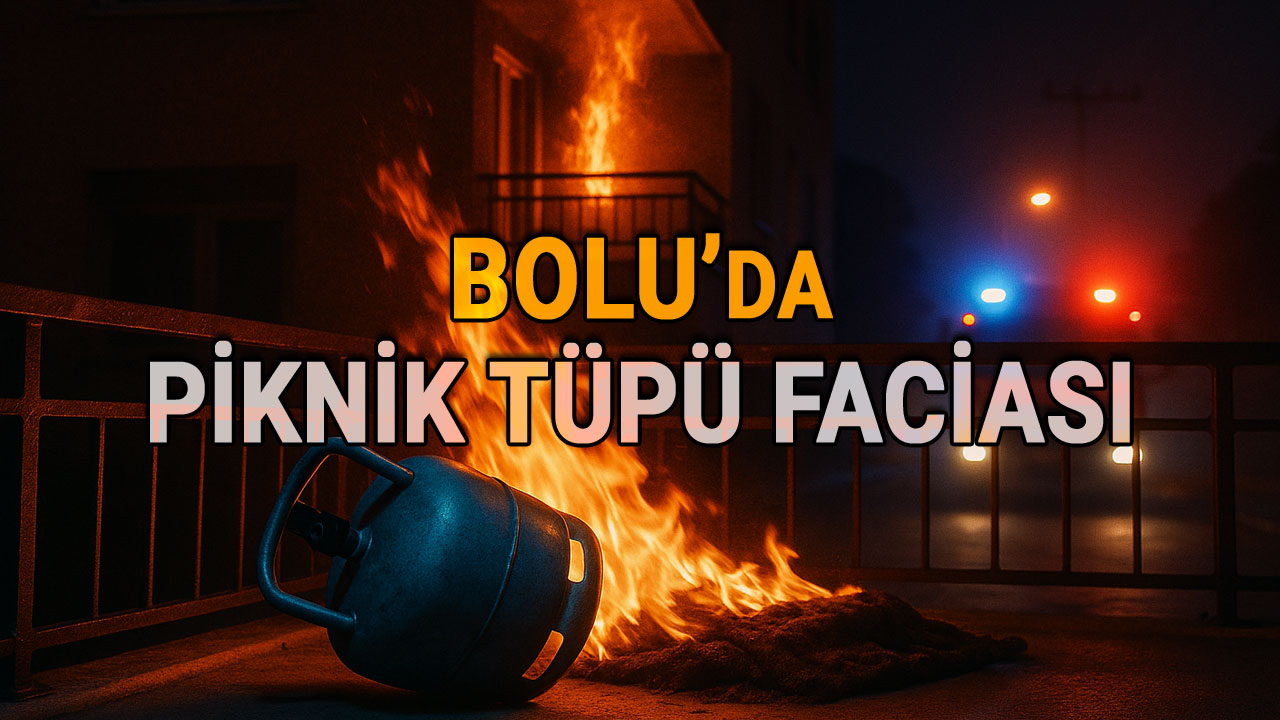 Bolu'da Piknik Tüpü Faciası