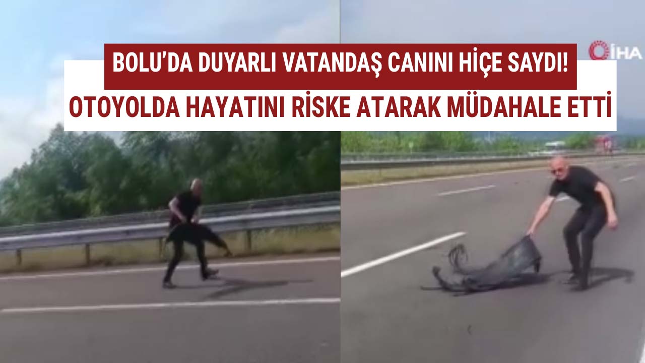 Bolu'da duyarlı vatandaş