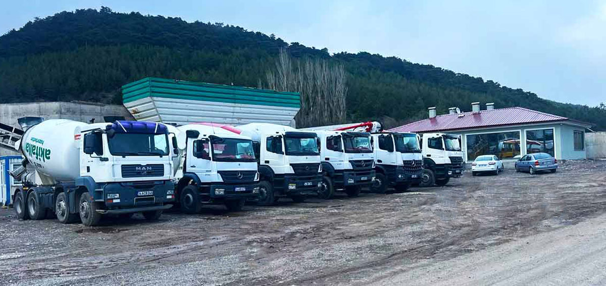 Gerede'nin Yeni Beton Santrali Hizmet Vermeye Başladı, Akif Allar Beton 2