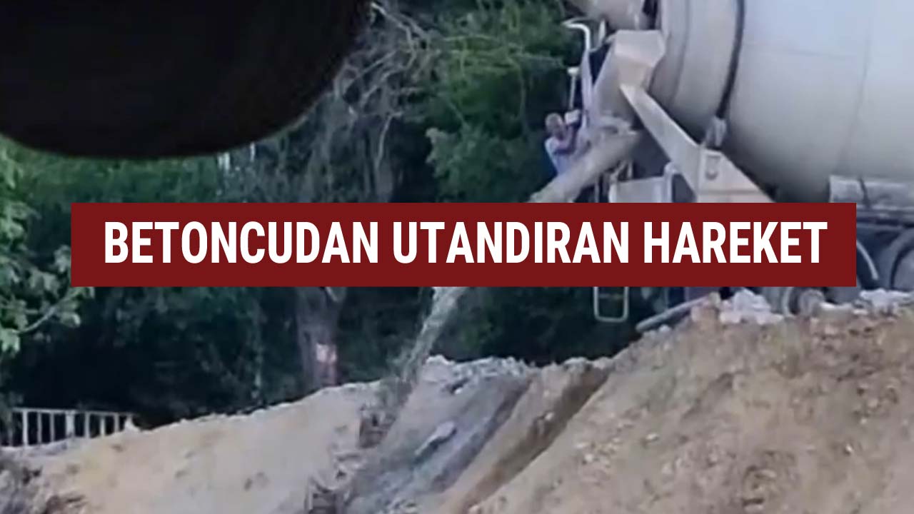 betoncudan utandıran hareket
